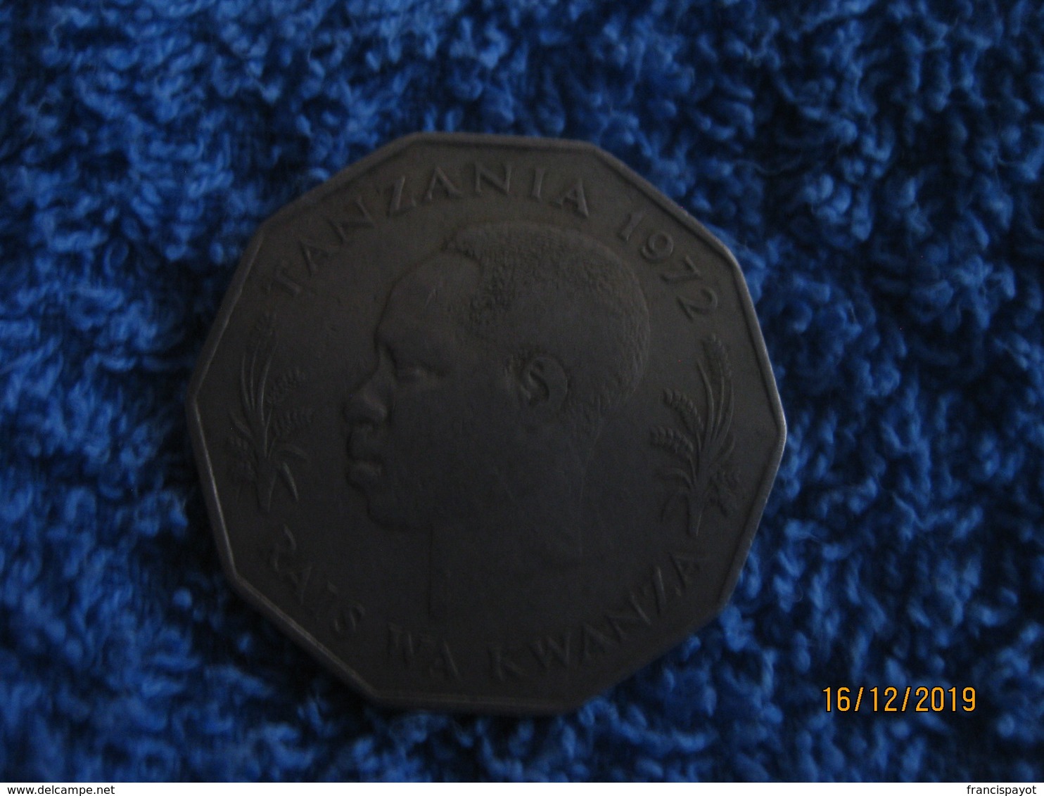 Tanzania: 5 Shillings 1972 - Tanzanie