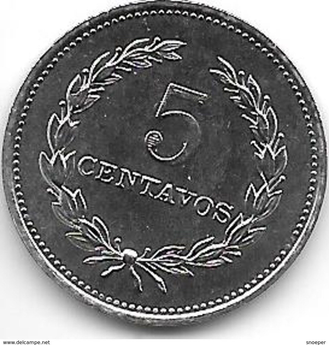 * El Salvador 5 Centavos  1984 Km 149a Bu - El Salvador