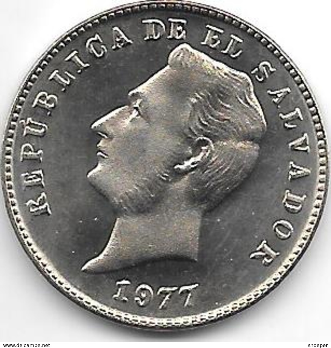 * El Salvador 10 Centavos  1977 Km 150a  Proof !!!!!catalog Val. 40,00$ - Salvador