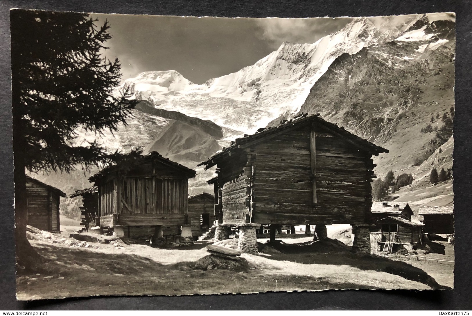 Saas-Fee Alphütten/ Dom Täschhorn/ Photo Gyger Adelboden - Täsch