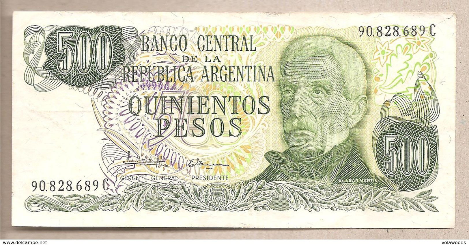 Argentina - Banconota Circolata Da 500 Pesos P-303c - 1982 #18 - Argentina