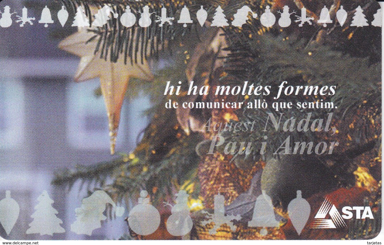 TARJETA DE NAVIDAD ANDORRA NADAL 2003 (CHRISTMAS) - Noel