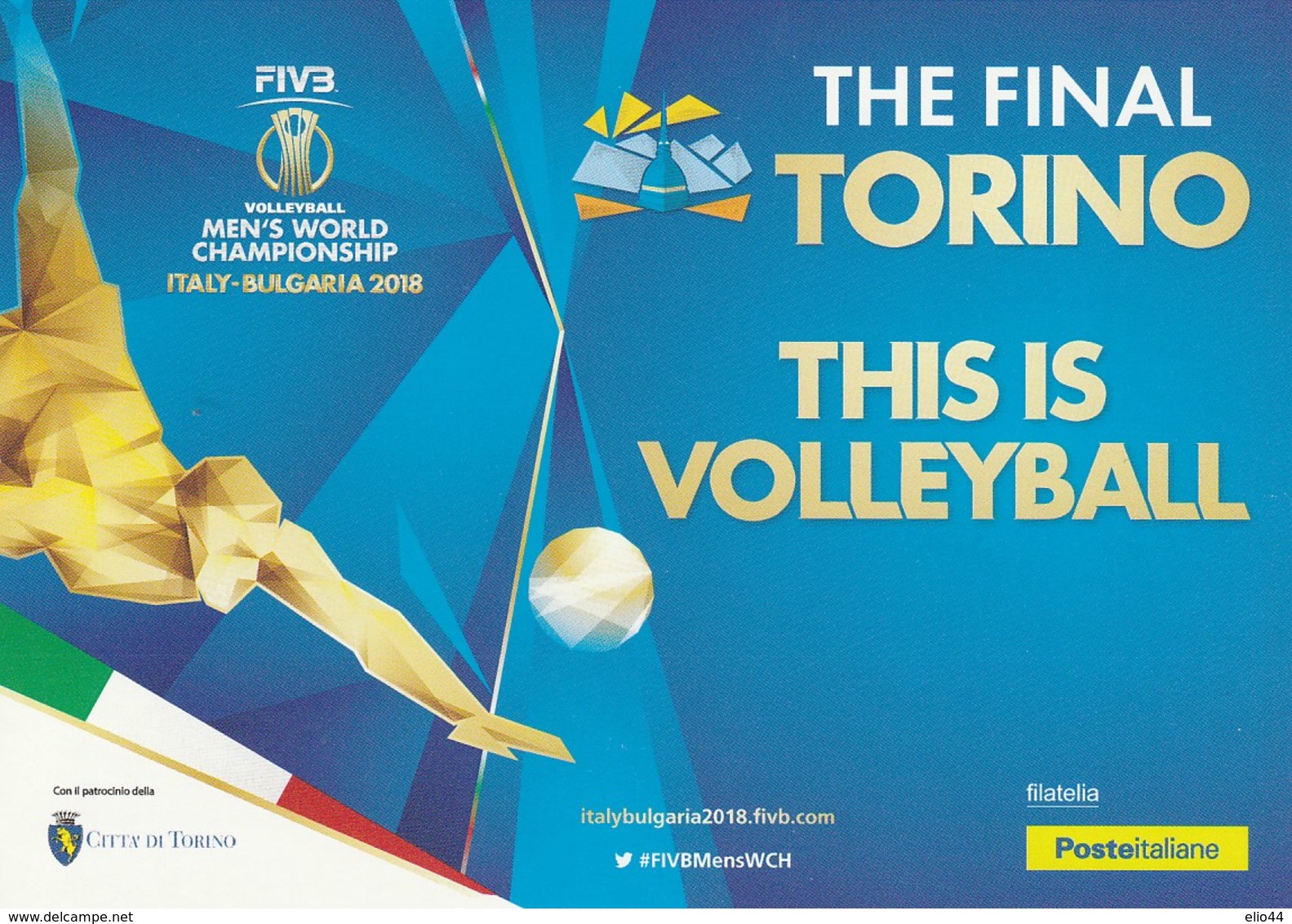 Tematica - Sport - Pallavolo - Torino 2018 - WORLD CHAMPIONSHIP ITALY-BULGARIA 2018 - - Volleybal