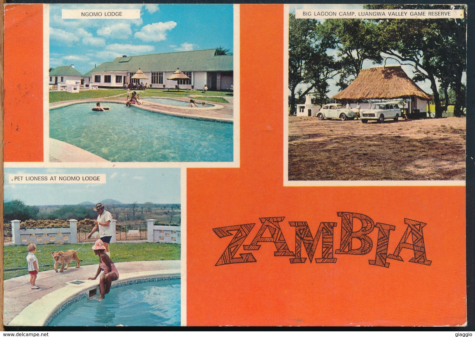 °°° 14783 - ZAMBIA - VIEWS - 1974 With Stamps °°° - Zambia