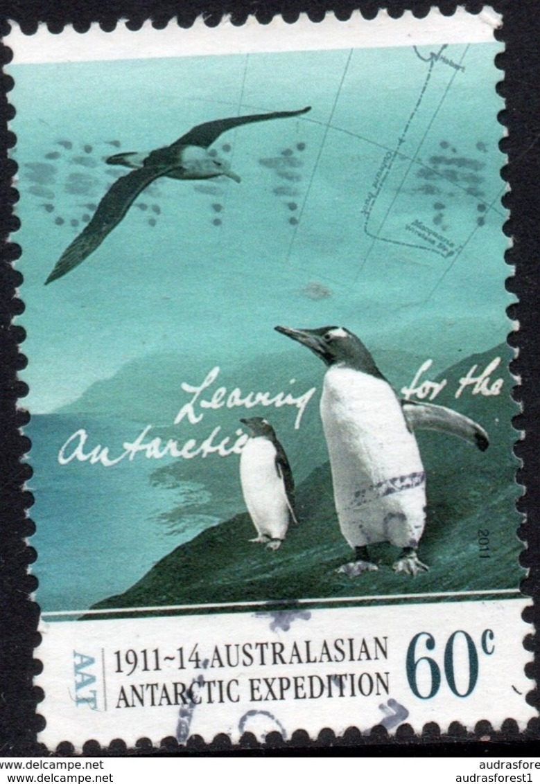 2011 AAT AUSTRALIA Bird Life At Island Very Fine Postally Used 60c Stamp - Used Stamps