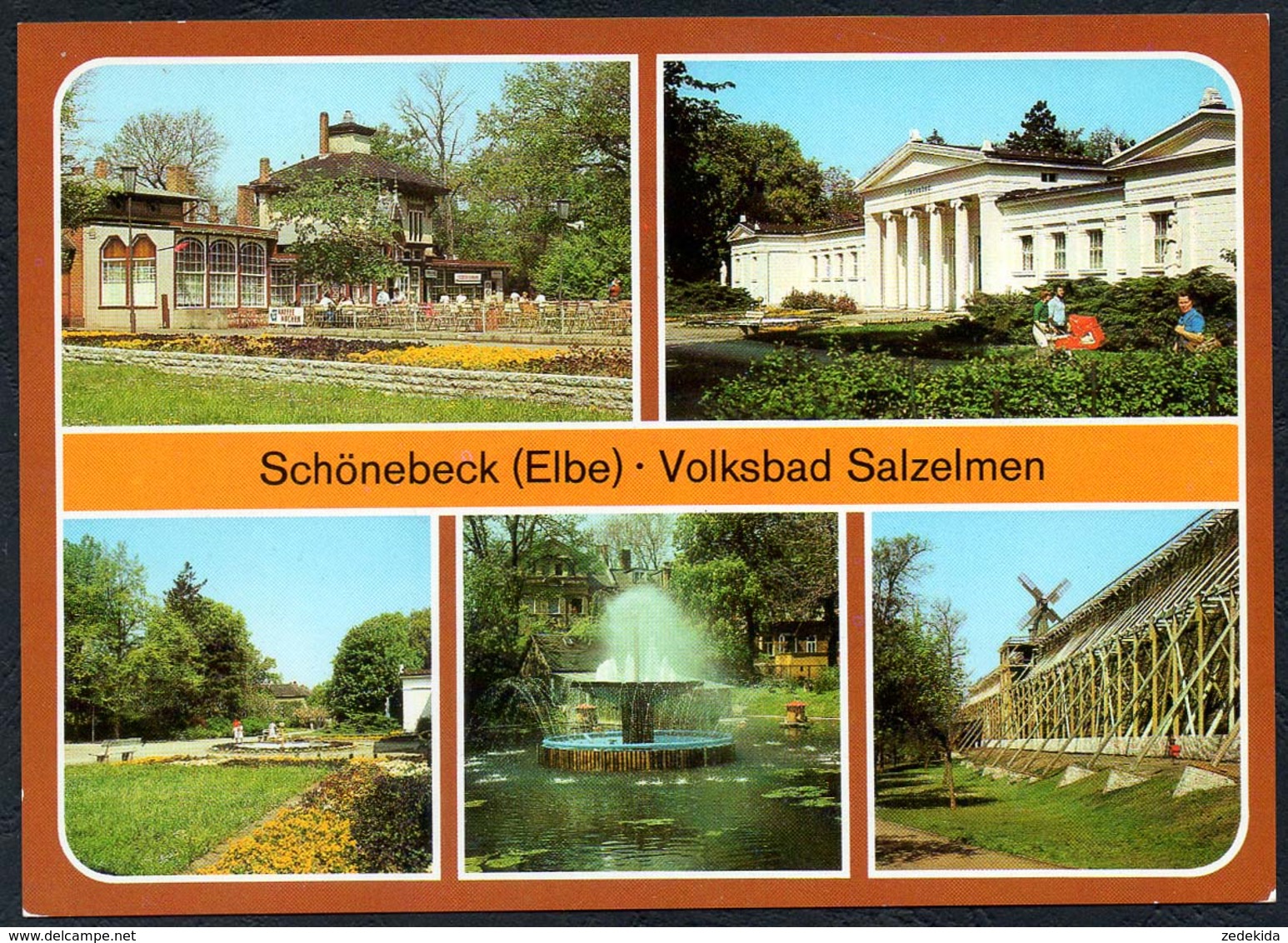 D0746 - TOP Schönebeck Volksbad Salzelmen - Bild Und Heimat Reichenbach - Schönebeck (Elbe)