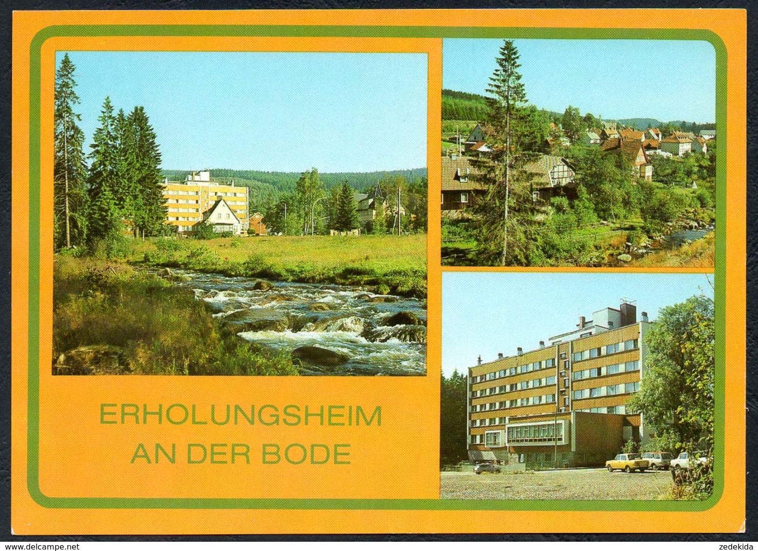 D0749 - TOP Schierke Erholungsheim - Bild Und Heimat Reichenbach - Schierke