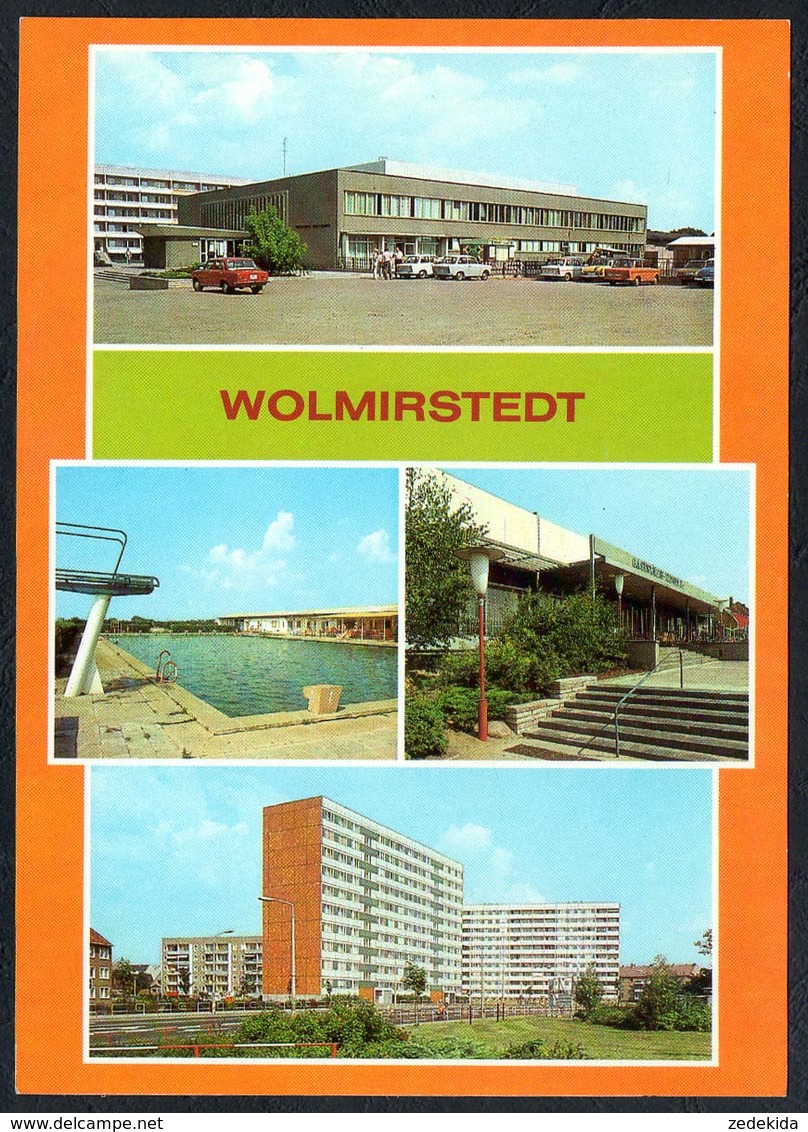 D0776 - TOP Wolmirstedt Freibad HO Gaststätte Kristall - Bild Und Heimat Reichenbach - Wolmirstedt