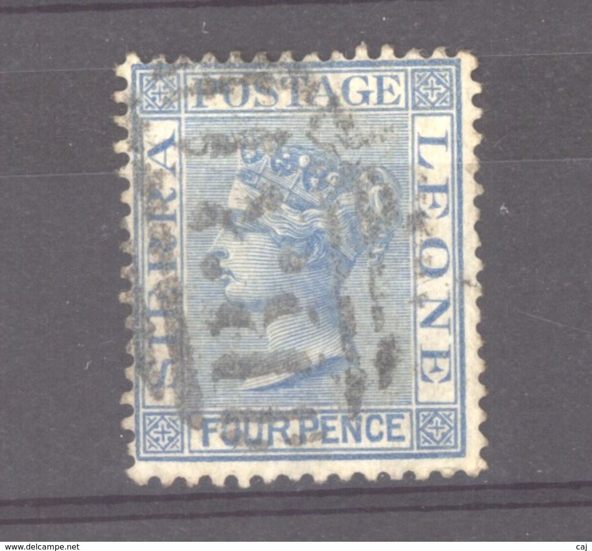 Sierra Leone  :  Yv  8  (o)  Dentelé 12 - Sierra Leone (...-1960)