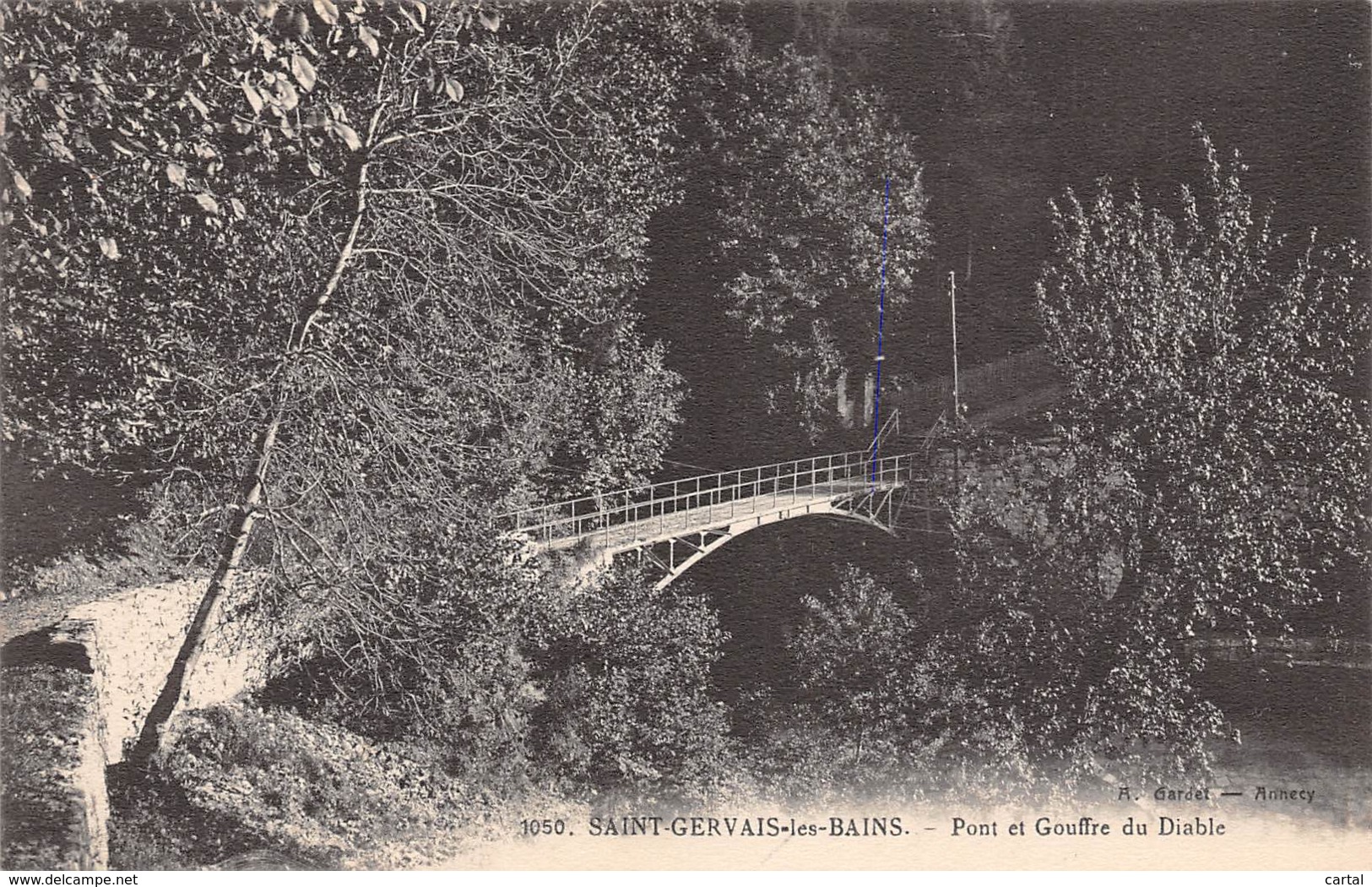 74 - SAINT-GERVAIS-LES-BAINS - Pont Et Gouffre Du Diable - Saint-Gervais-les-Bains