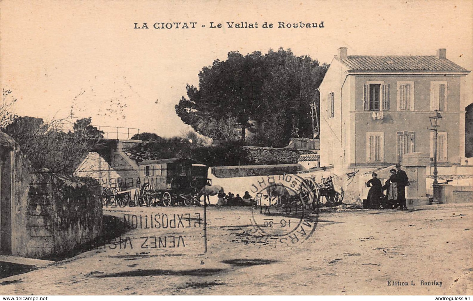 CPA LA CIOTAT - Le Vallat De Roubaud - La Ciotat