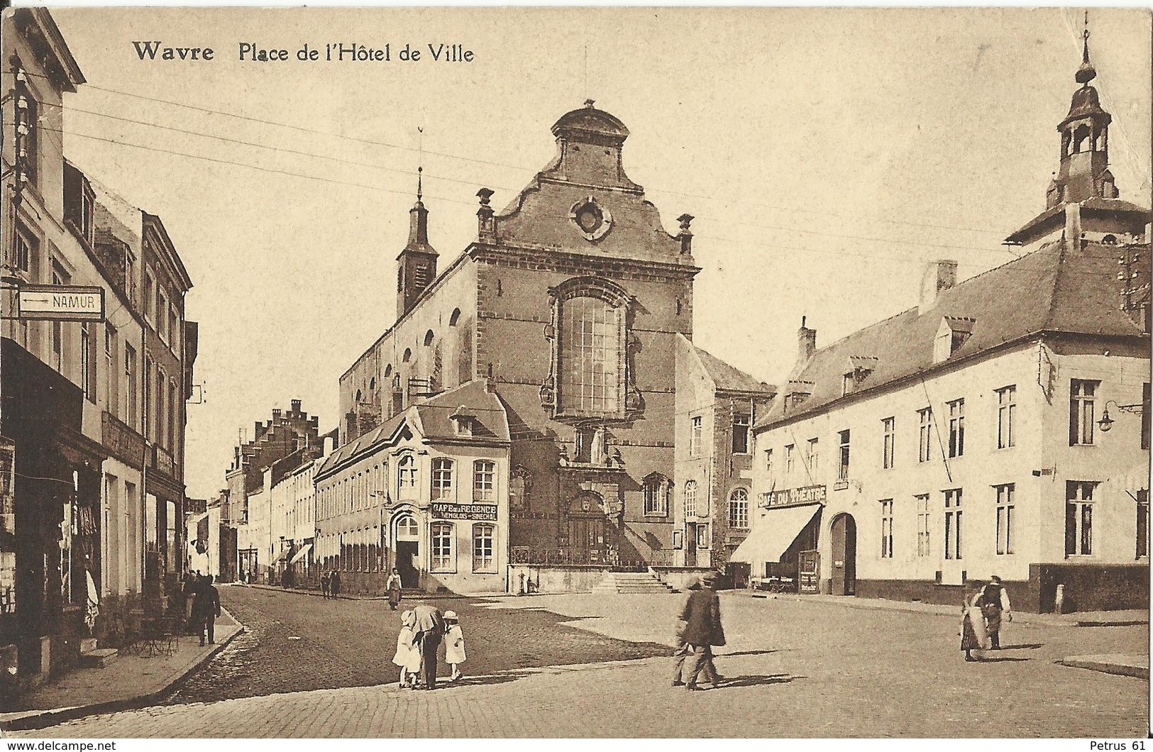 WAVRE - Place De L'Hôtel De Ville - Wavre