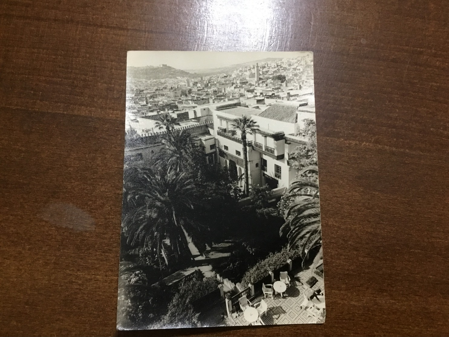 Fez Palais Jamaï Vue Du Jardin De L’hotel Et De La Ville - Autres & Non Classés