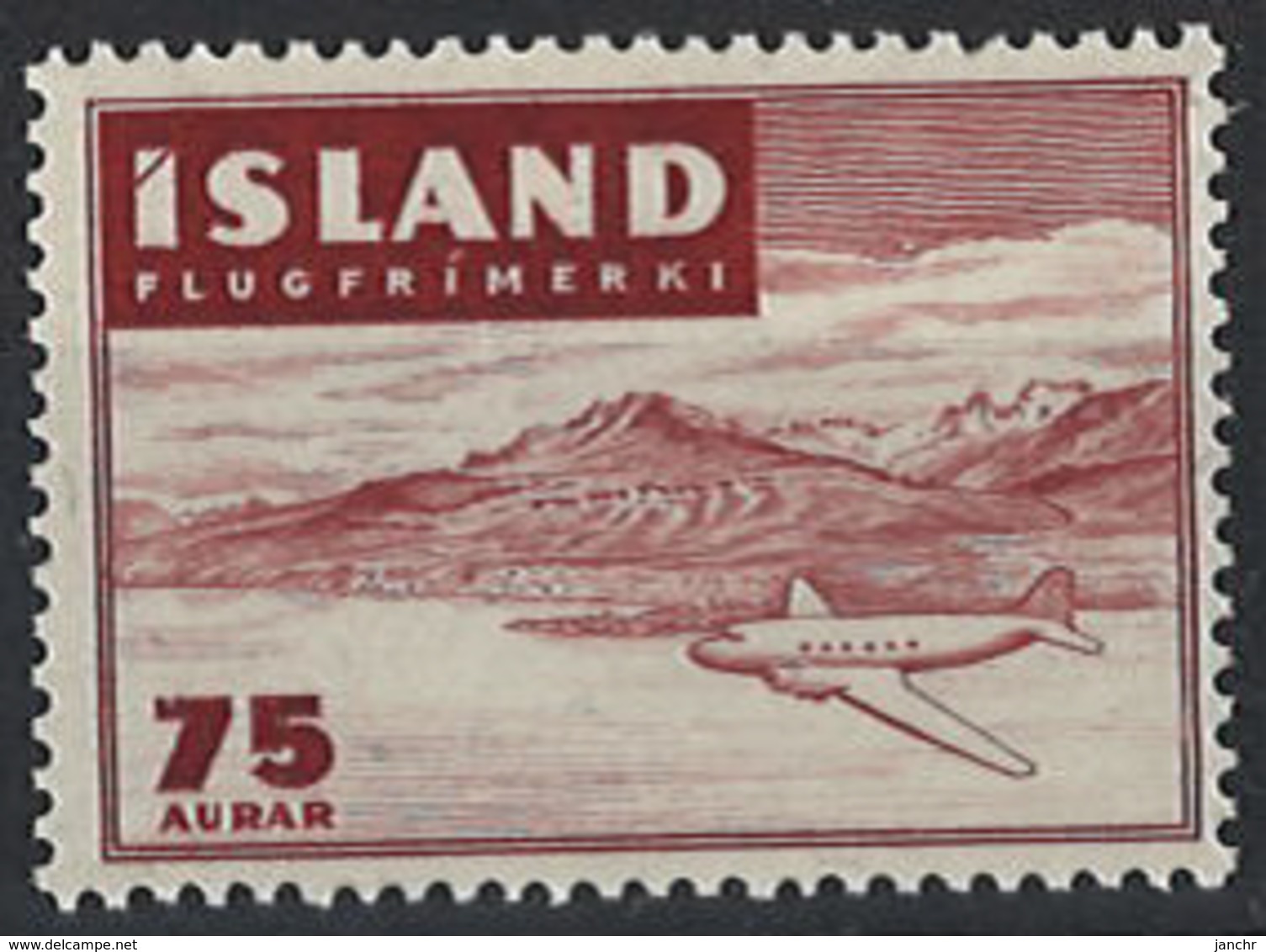 Iceland Island 1947. Mi 243, MNH - Ungebraucht