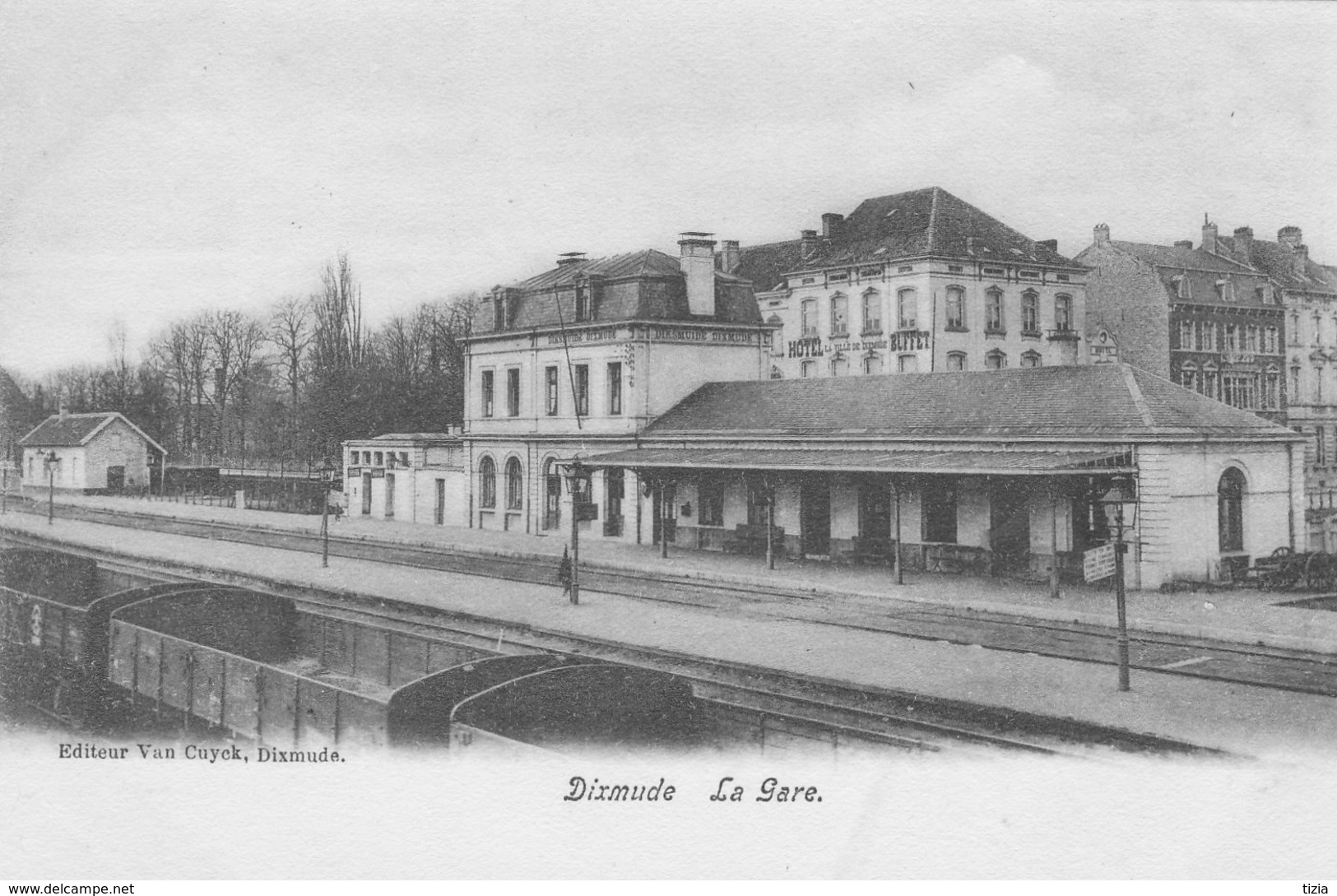 Dixmude.  La Gare.  Scan - Diksmuide