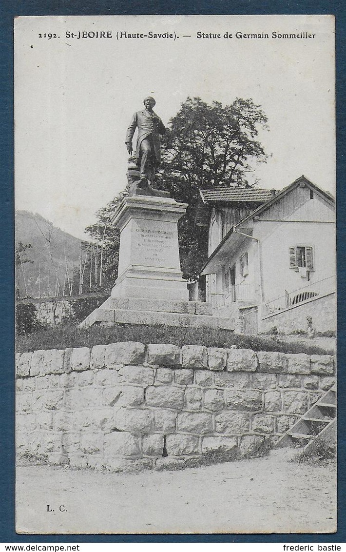 ST JEOIRE - Statue De Germain Sommeiller - Saint-Jeoire