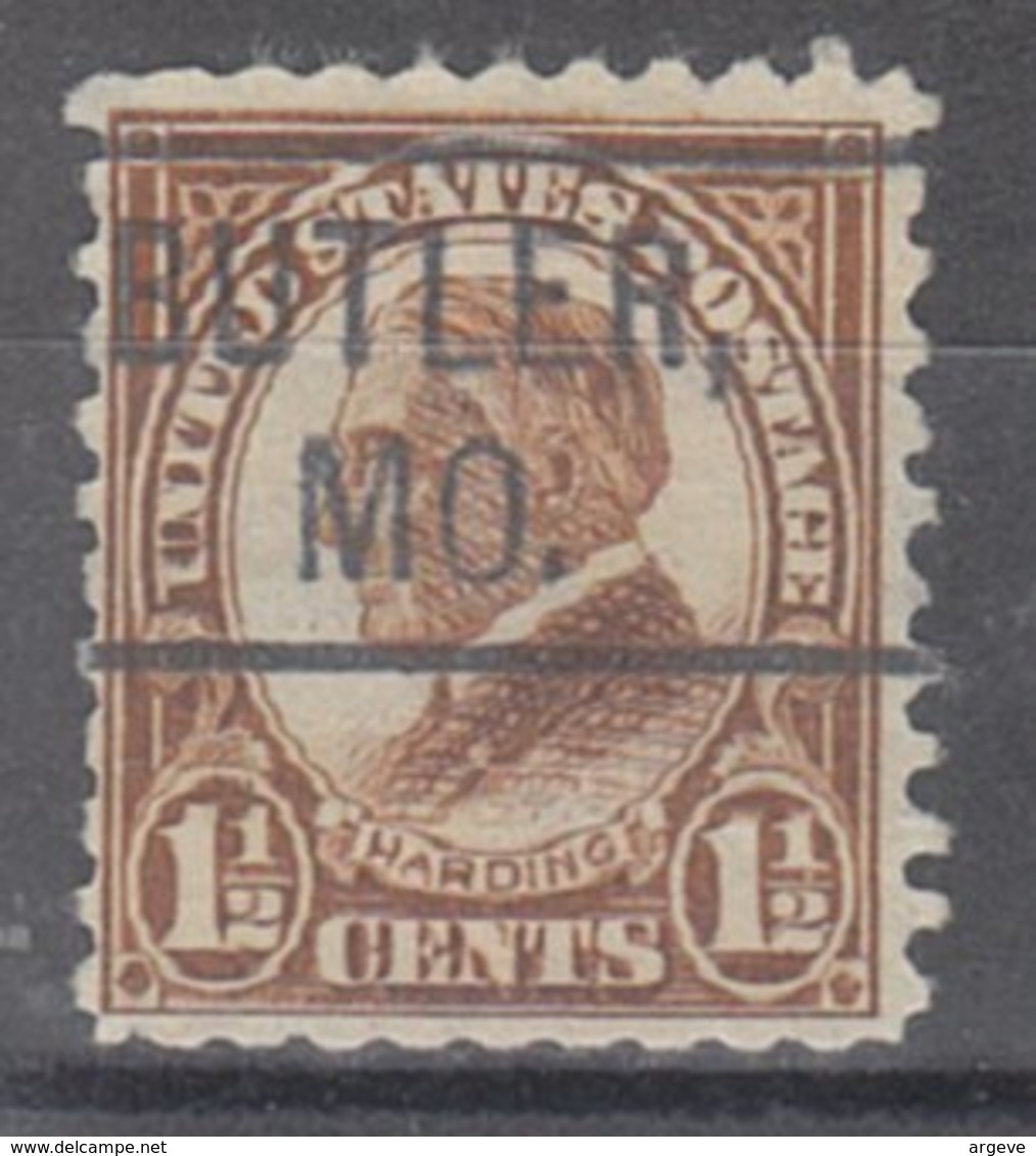 USA Precancel Vorausentwertung Preo, Locals Missouri, Butler 582-455, Stamp Thin - Vorausentwertungen