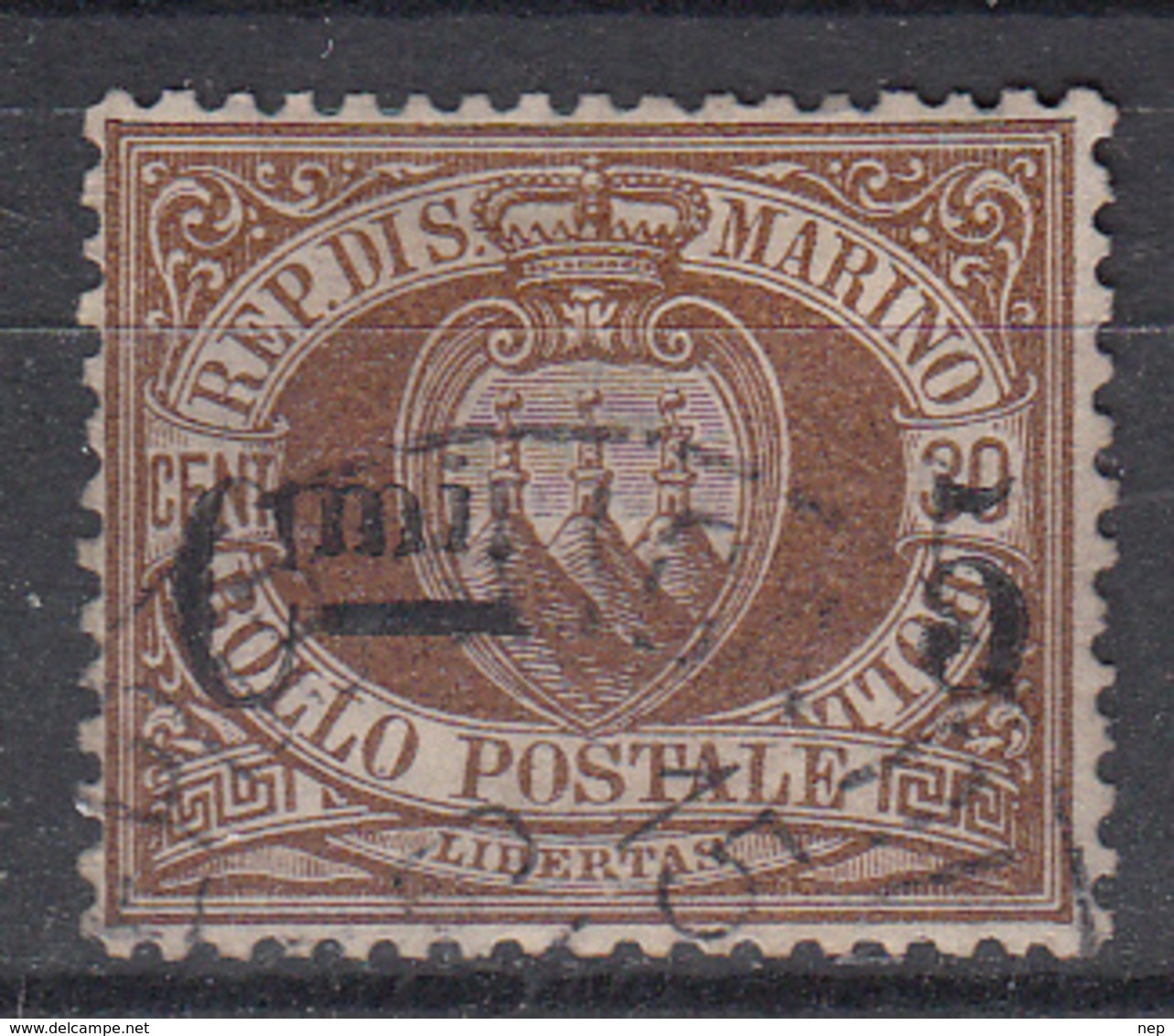 SAN MARINO - Michel - 1892 - Nr 9 - Gest/Obl/Us - Used Stamps