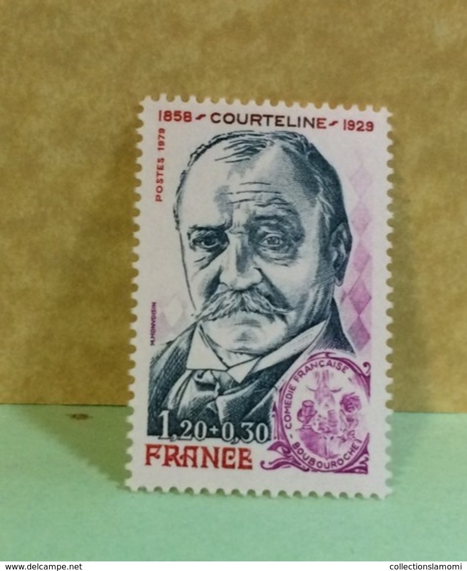 France (Personnages célèbres) 1979 - Neuf (Y&T n°2029 à 2032B 6 val) - Coté 4,80€