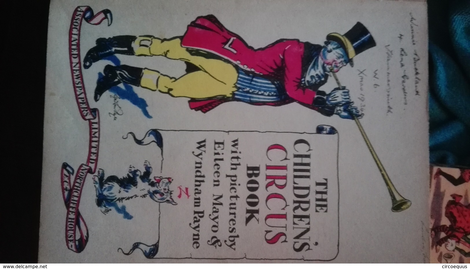 Circus Book Mayo Payne Graphic Cirque Zirkus Children Livre Enfants Kinderbuch - 1900-1949