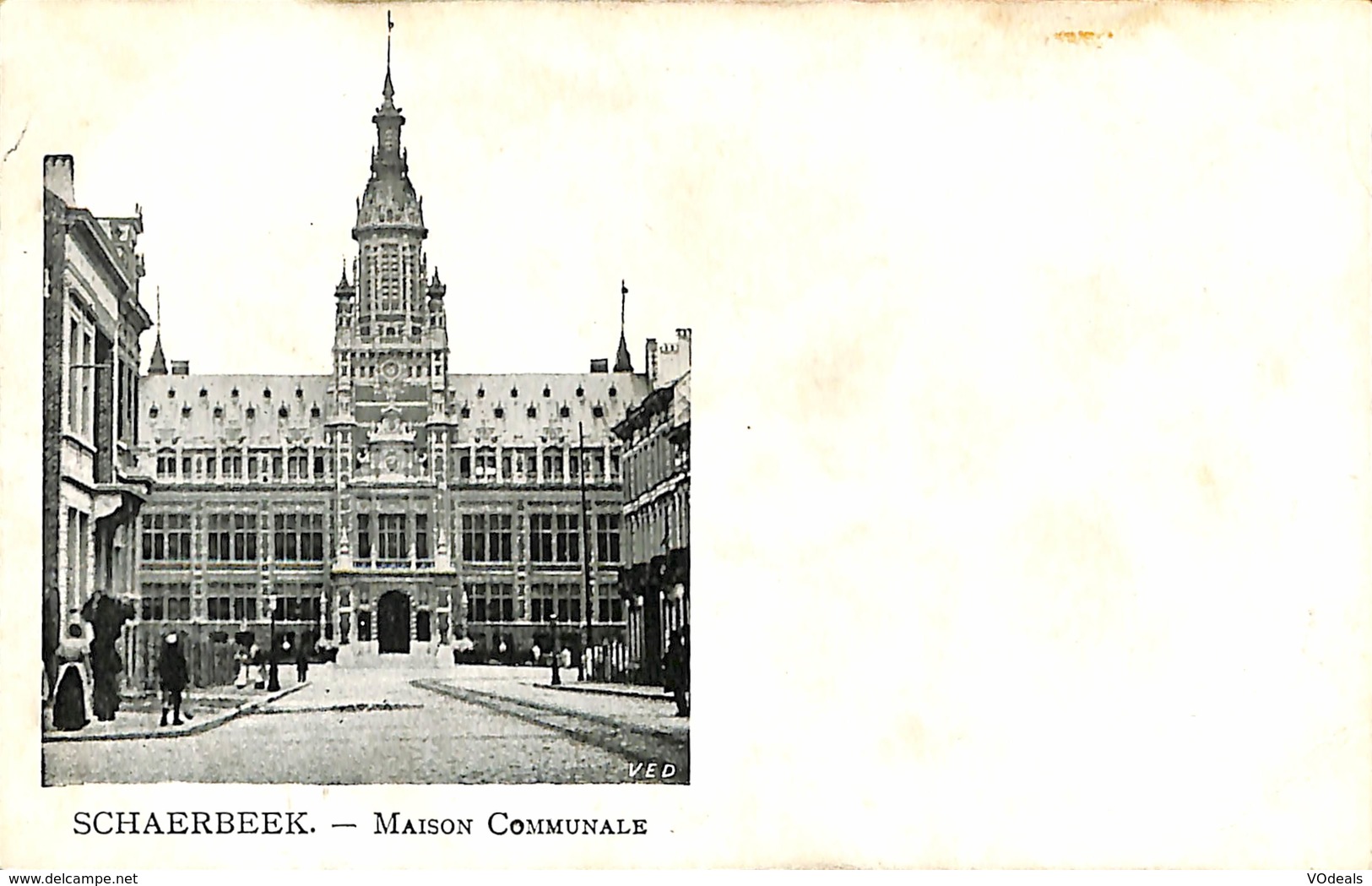 CPA - Belgique - Brussels - Bruxelles - Colonne Du Congrès - Schaerbeek - Maison Communale - Schaerbeek - Schaarbeek