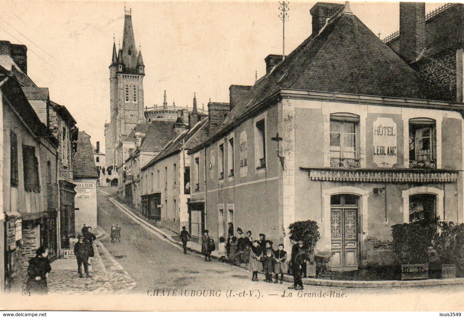 Chateaubourg -   La  Grande  Rue. - Sonstige & Ohne Zuordnung