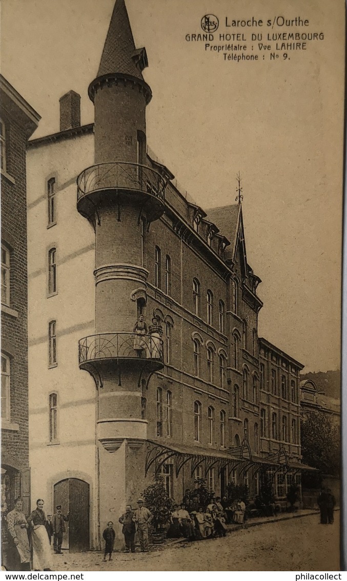 Laroche S/Ourthe / Grand Hotel Luxembourg (animee) 19?? - La-Roche-en-Ardenne