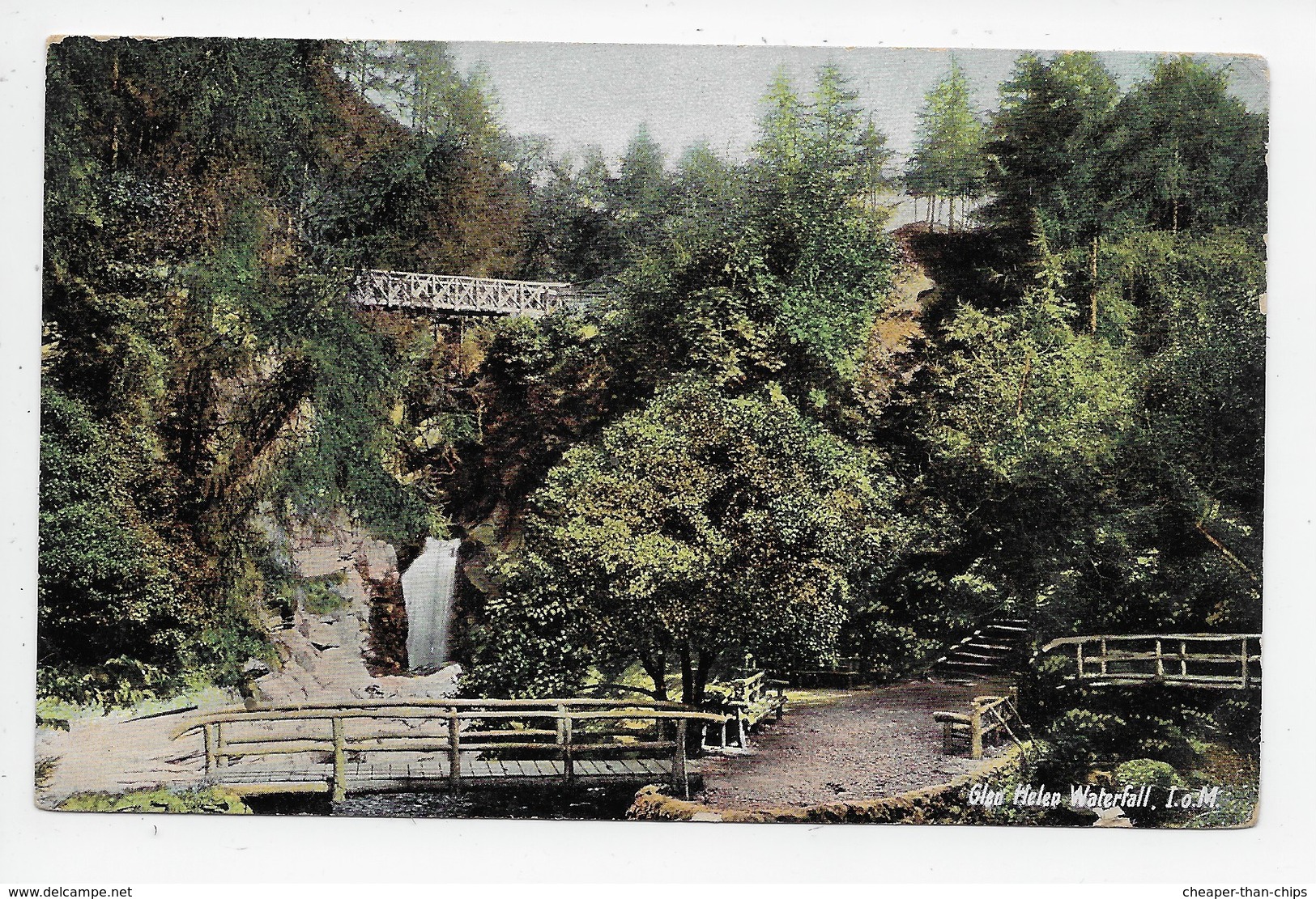 Glen Helen Waterfall, I.o.M. - Blum & Degen "Kromo" 21885 - Isle Of Man