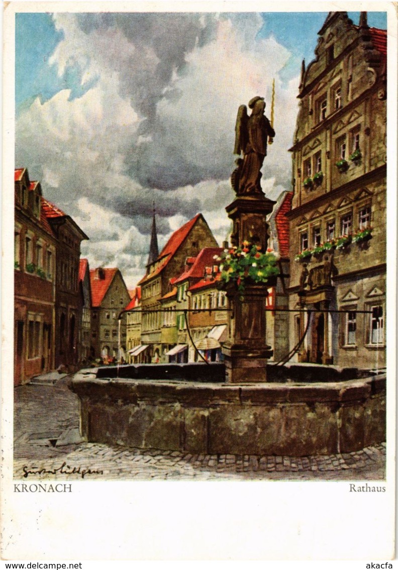 CPA AK Kronach - Rathaus GERMANY (917881) - Kronach