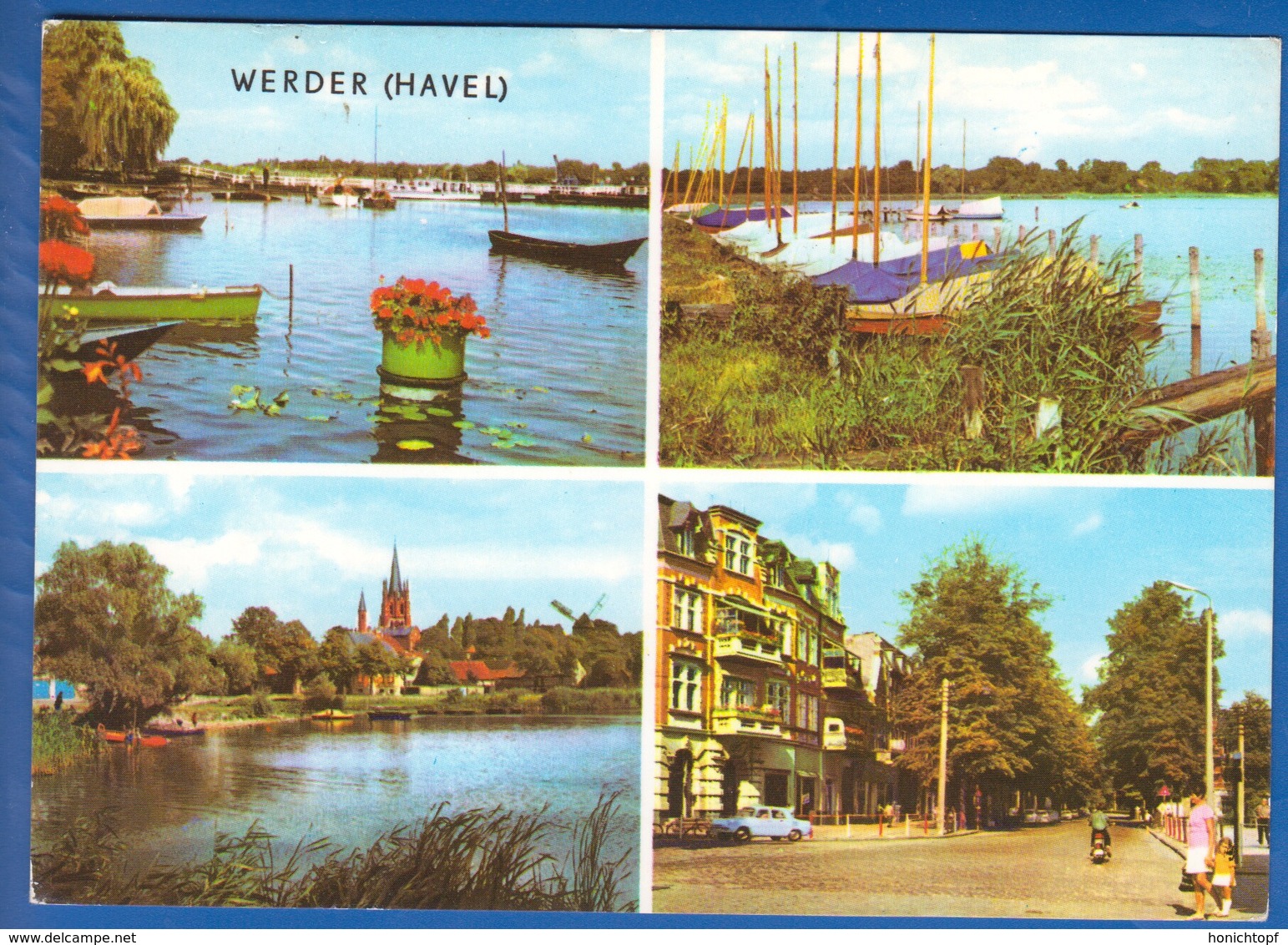 Deutschland; Werder Havel; Multibildkarte - Werder