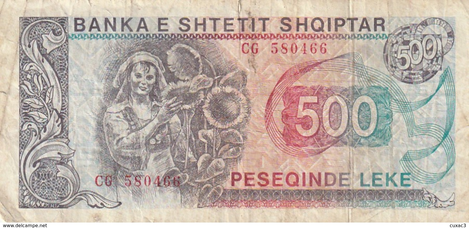 500 - Peseqinde Leke - 1991 - Albanie