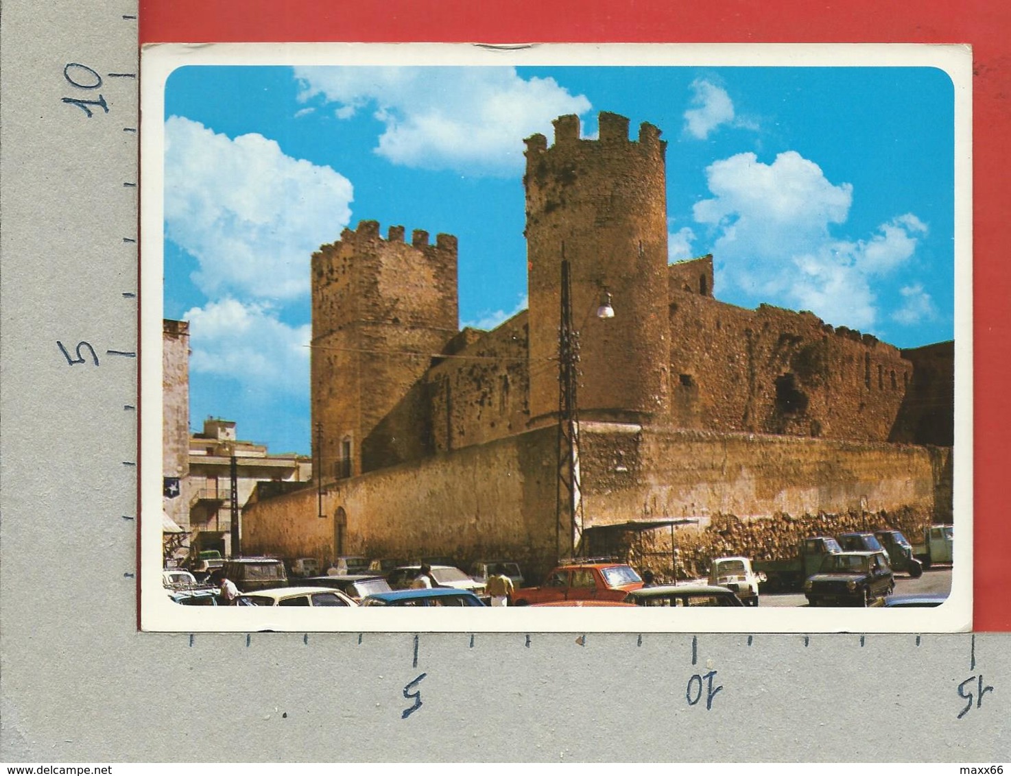 CARTOLINA NV ITALIA - ALCAMO (TP) - Castello Dei Conti Di Modica - 10 X 15 - Trapani