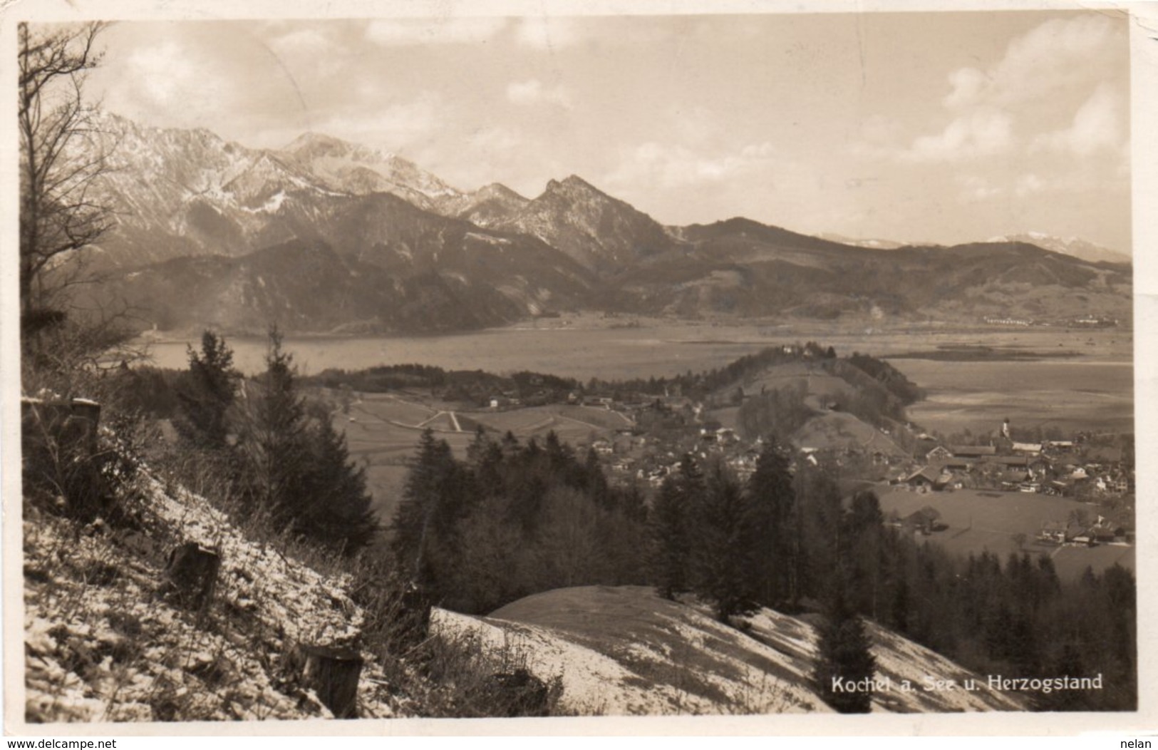 KOCHEL A. SEE -HERZOGSTAND-1939 - Herzogenaurach