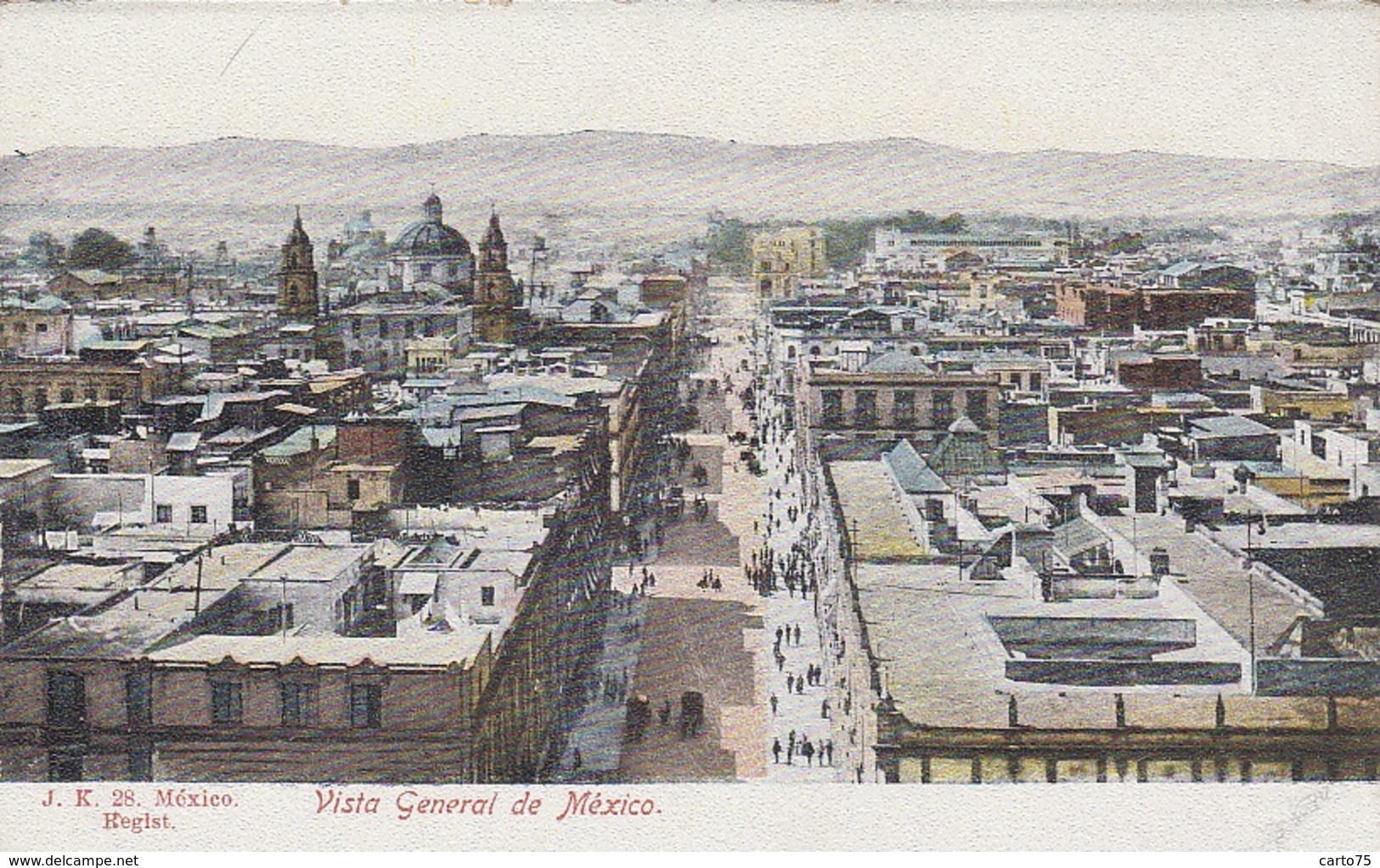 Mexique - Mexico - Vista General - Précurseur - Mexique