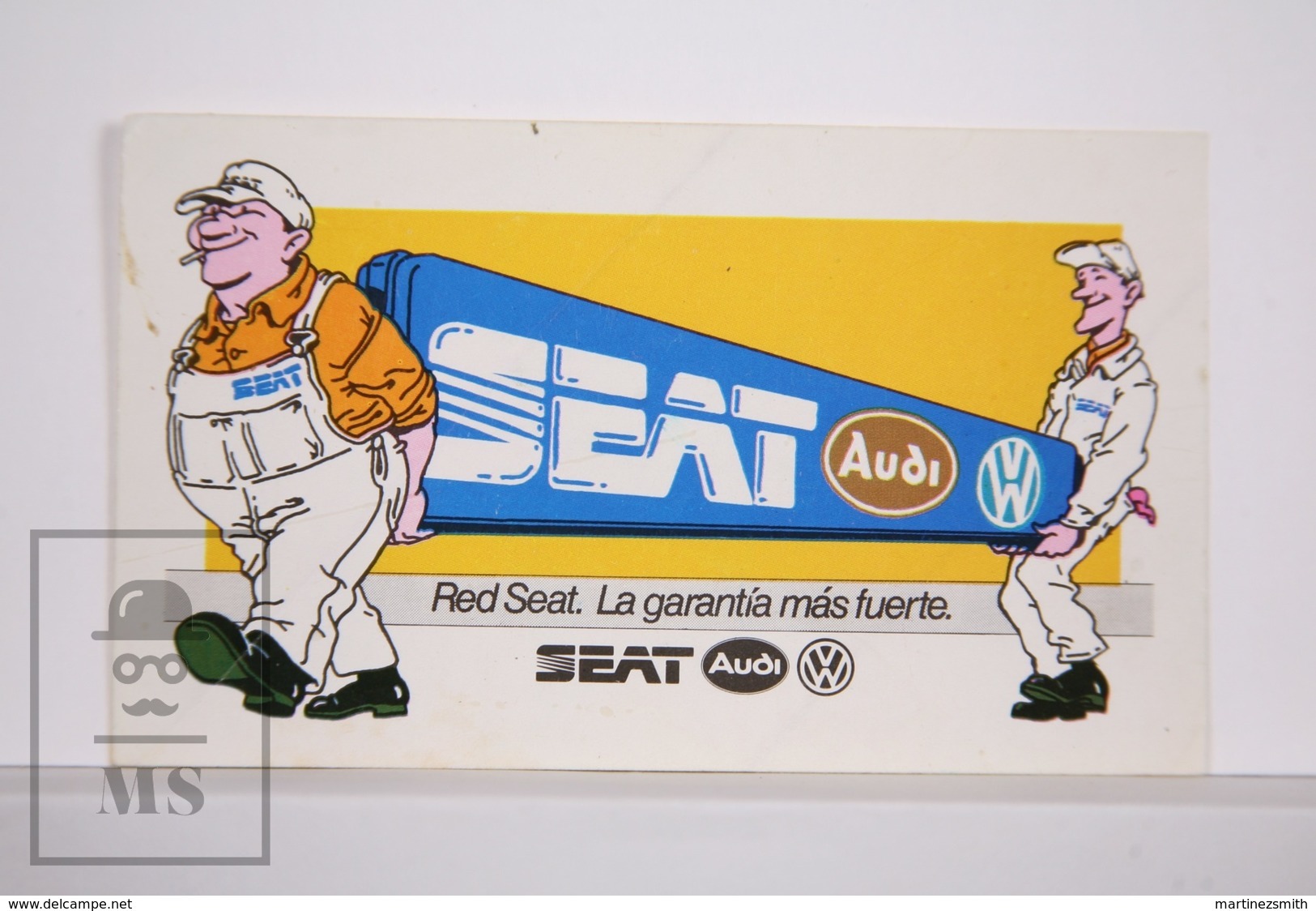 Advertising Sticker - SEAT / Audi / Volkswagen - 11,5 X 6,5 Cm - Adesivi