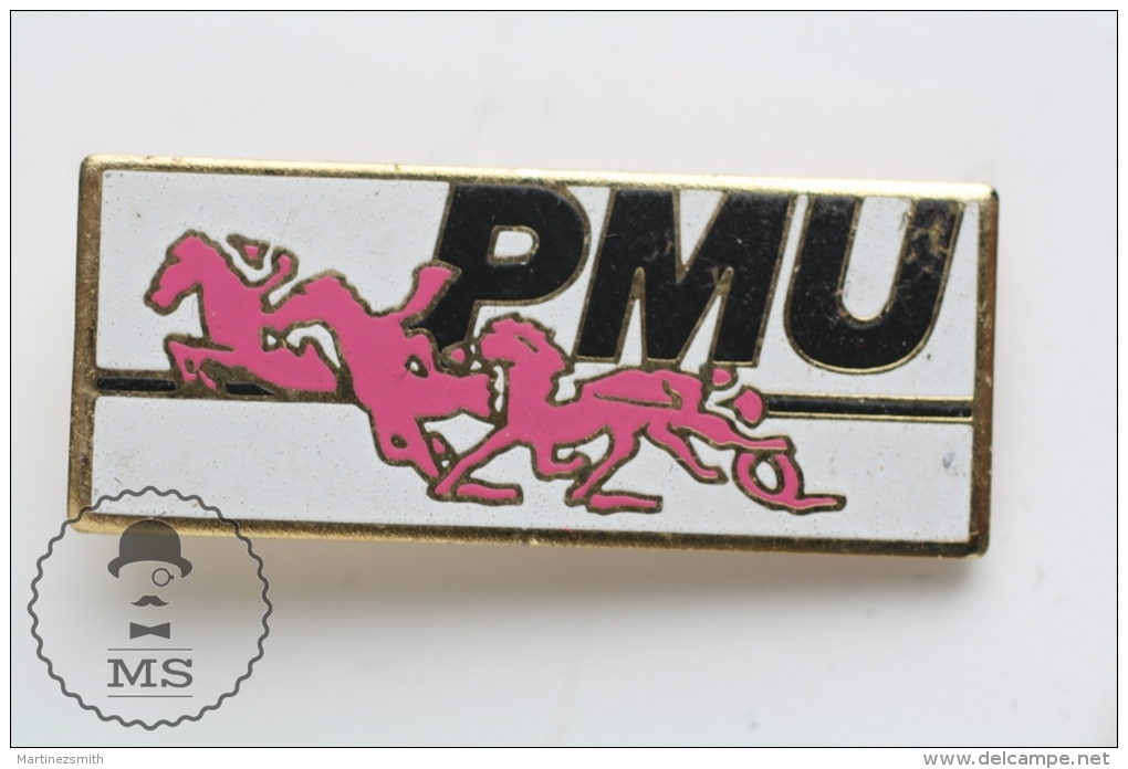 Pari Mutuel Urbain PMU - Horse Racing - Pin Badge #PLS - Otros & Sin Clasificación