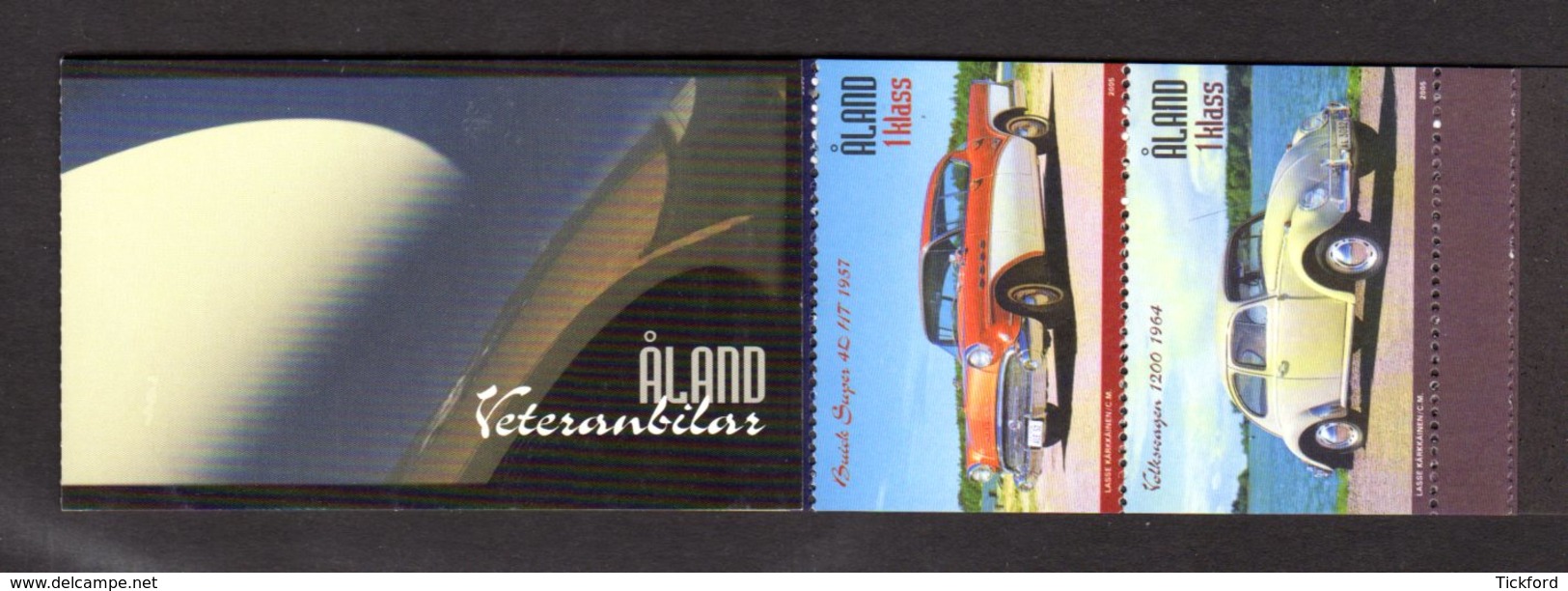 ALAND 2005 - Carnet Yvert N° C 247 - Facit H18 - NEUF ** / MNH - Booklet - Automobiles Anciennes, Classic Cars - Aland