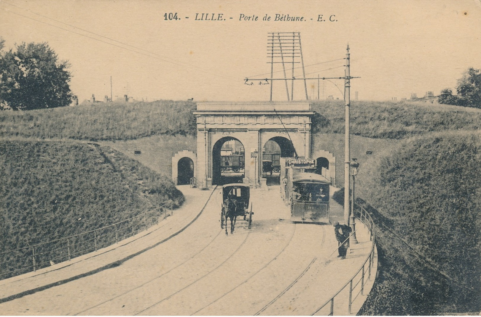 Lille EC 104 Porte De Bethune Peu Courant TBE - Lille