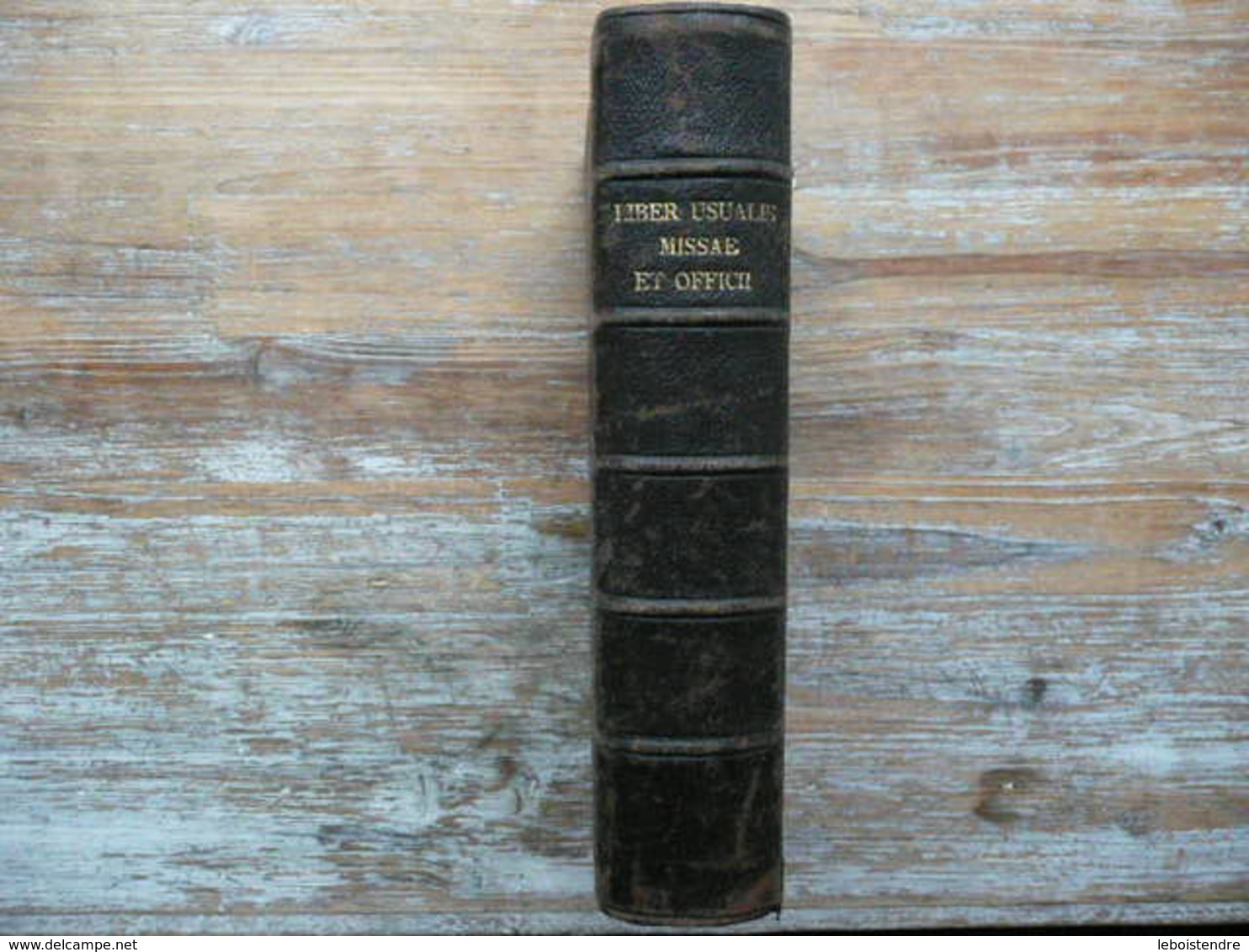 LIBER USUALIS MISSAE ET OFFICII PRO DOMINICIS ET FESTIS I. VEL II. CLASSIS CUM CANTU GREGORIANO 1914 CHANT RELIGION - Culture