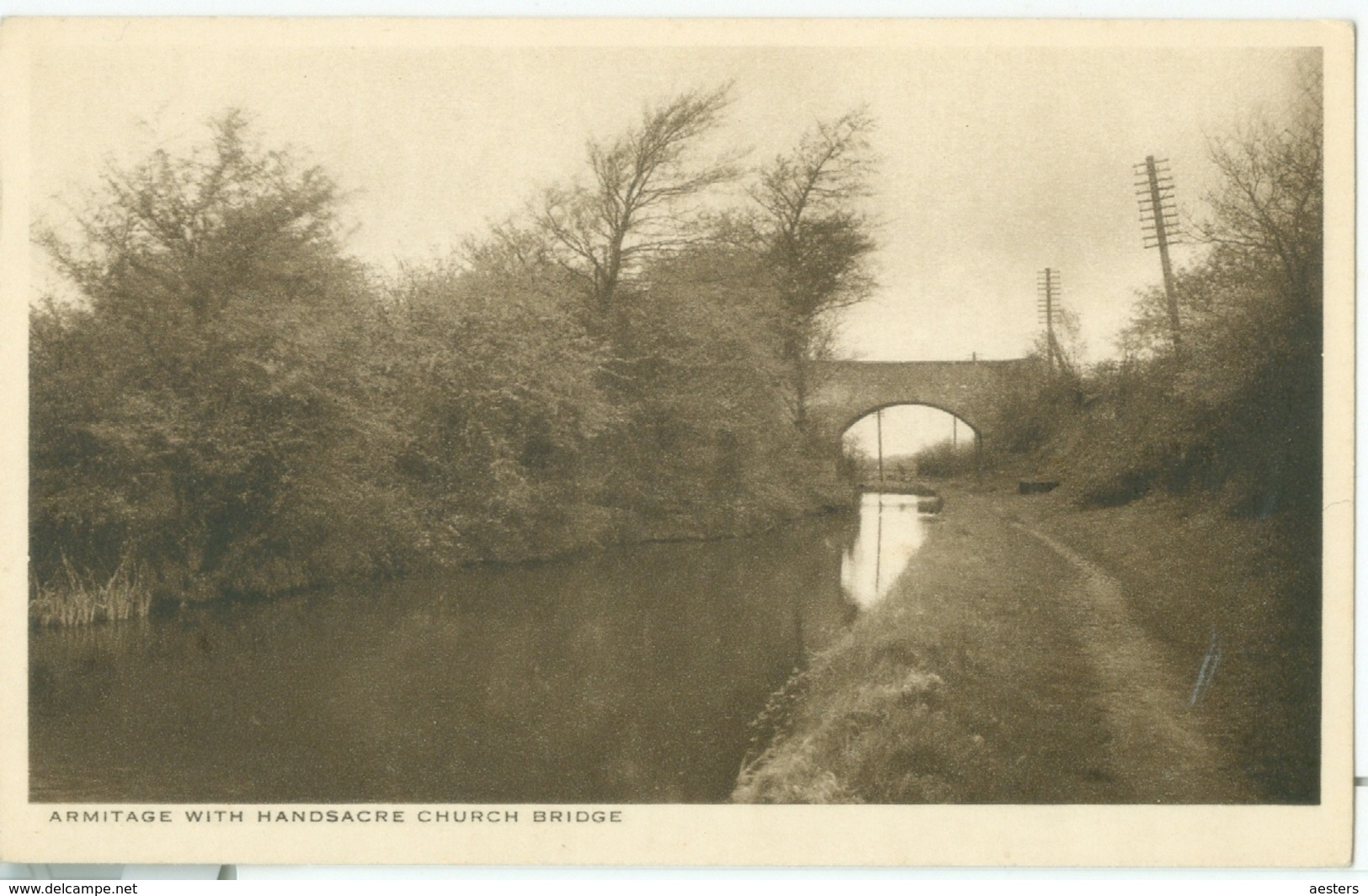 Armitage; Handsacre Church Bridge - Not Circulated. (R. Evans - Armitage) - Autres & Non Classés