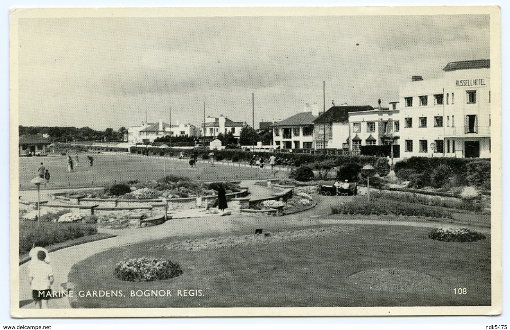 BOGNOR REGIS : MARINE GARDENS - Bognor Regis