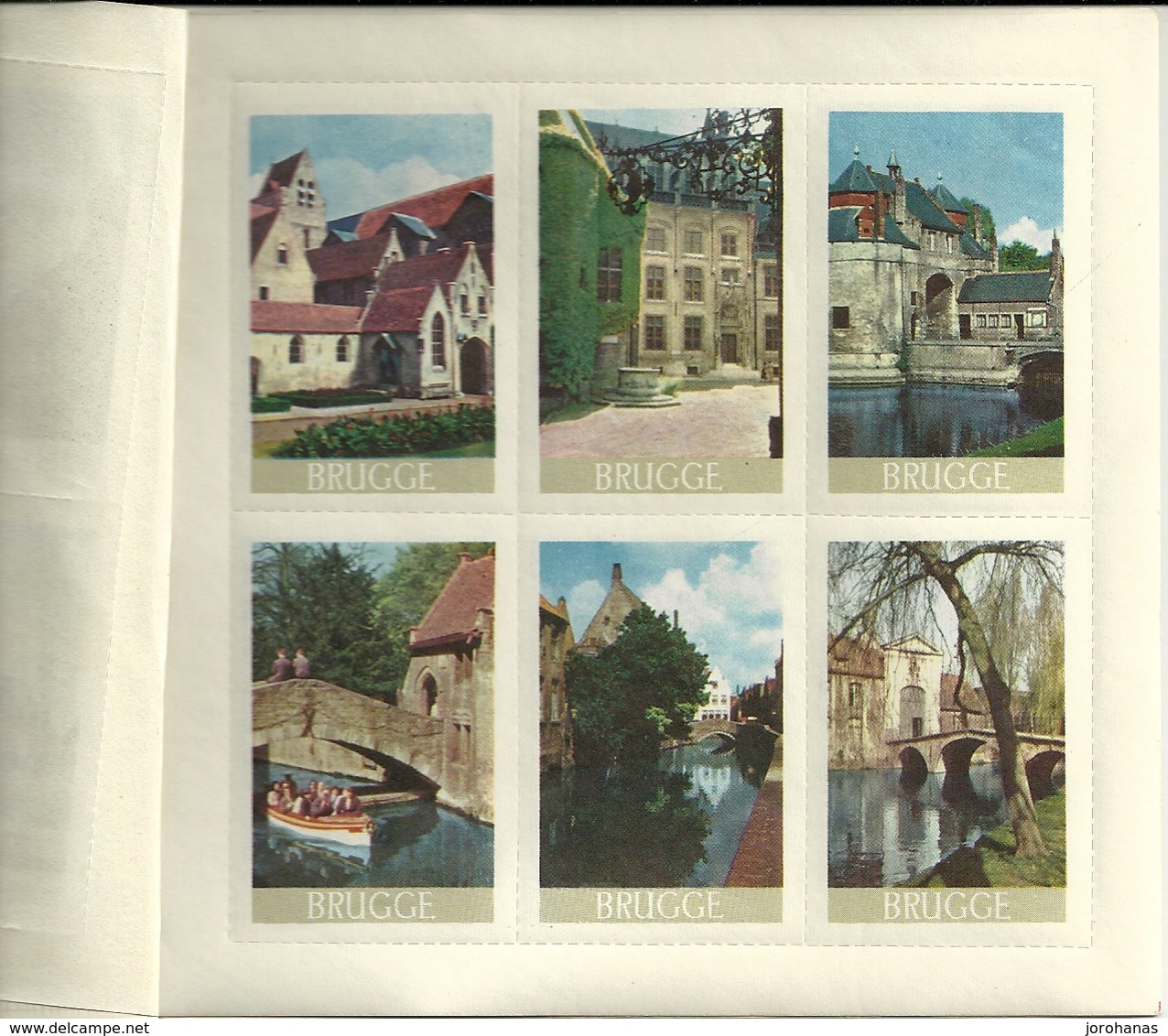 Brugge 18 -  Zeebrugge 6  Sluitzegels Timbres-Vignettes Picture Stamps Verschlussmarken 24 In Totaal - Cachets Généralité