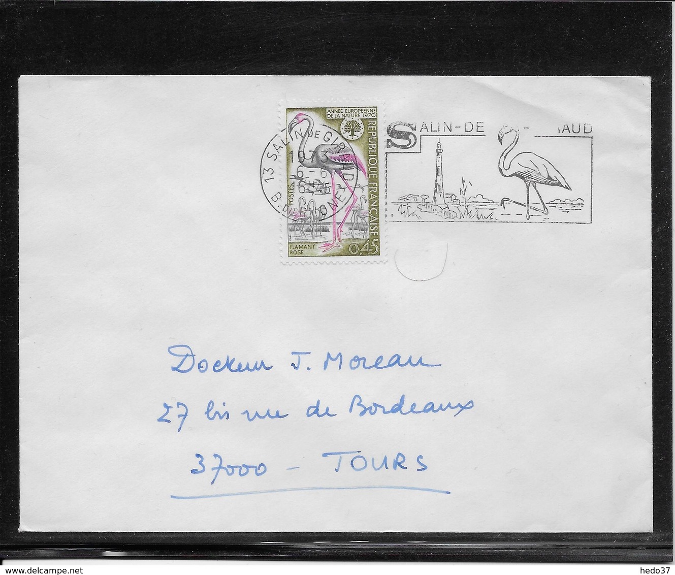 Thème Oiseaux - France Oblitération - Enveloppe - Mechanical Postmarks (Advertisement)