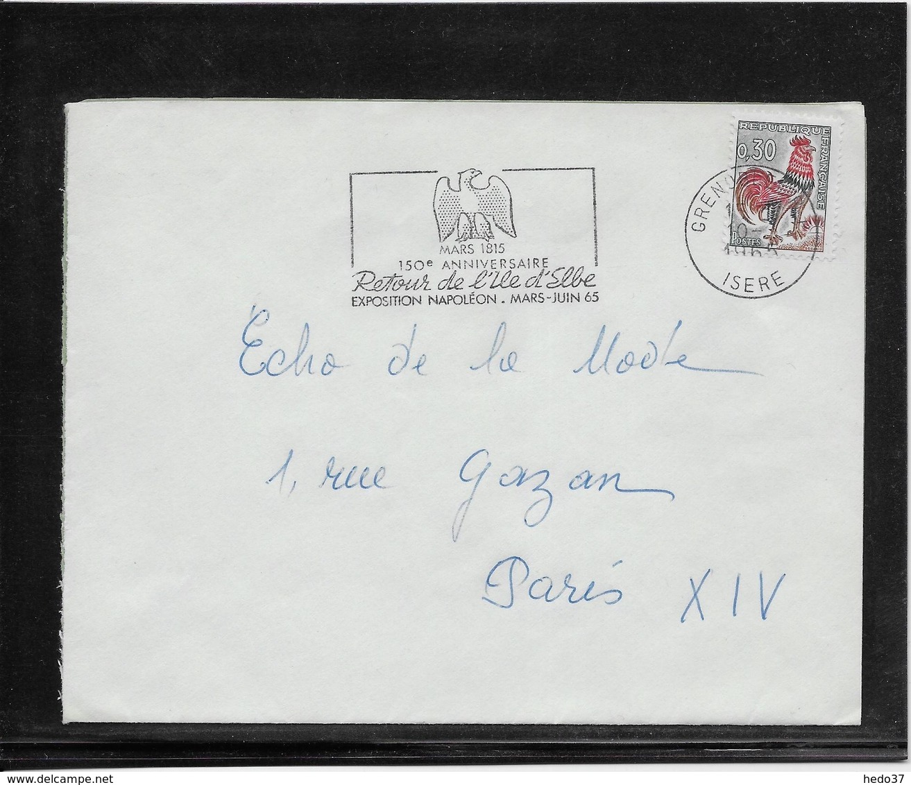 Thème Oiseaux - France Oblitération - Enveloppe - Mechanical Postmarks (Advertisement)