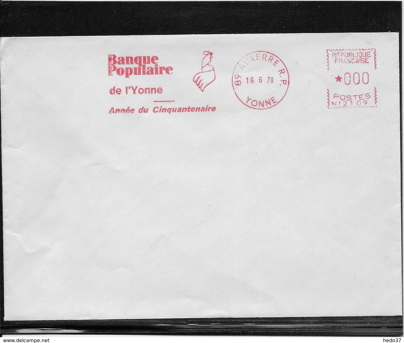 Thème Oiseaux - France Oblitération - Enveloppe - Mechanical Postmarks (Advertisement)