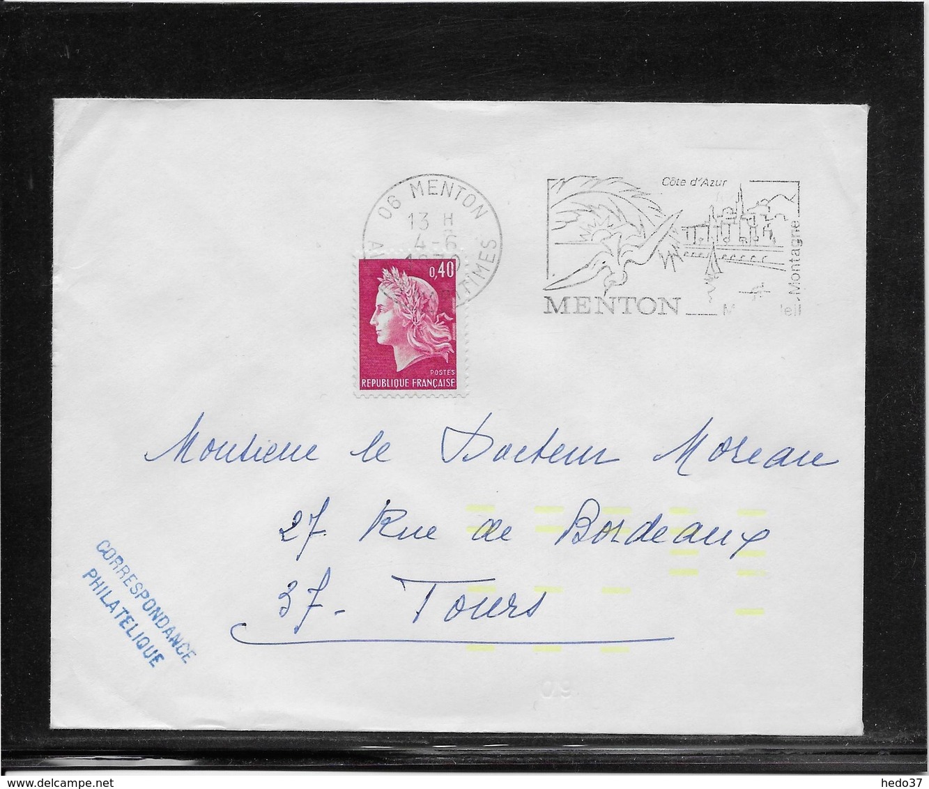 Thème Oiseaux - France Oblitération - Enveloppe - Mechanical Postmarks (Advertisement)