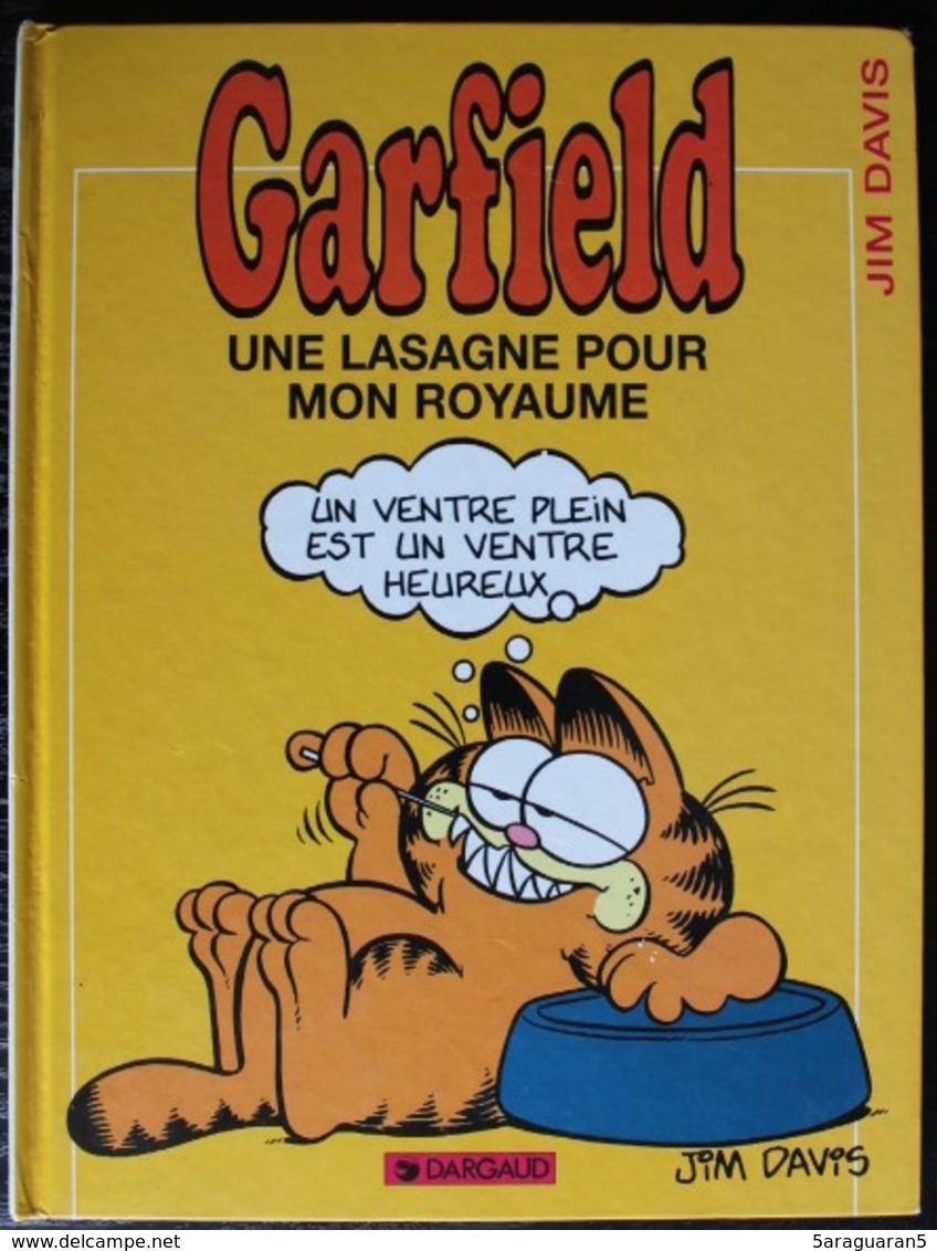 BD GARFIELD - 6 - Une Lasagne Pour Mon Royaume - Rééd. 1999 - Garfield