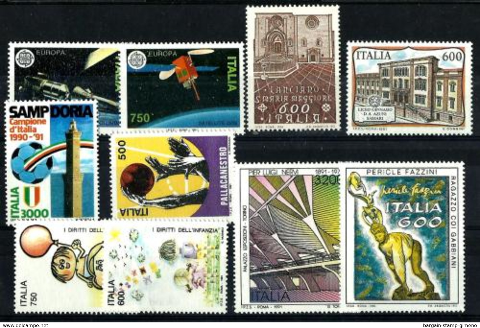 Italia Nº 1912/21 Nuevos. Cat.24,50€ - 1991-00: Ungebraucht