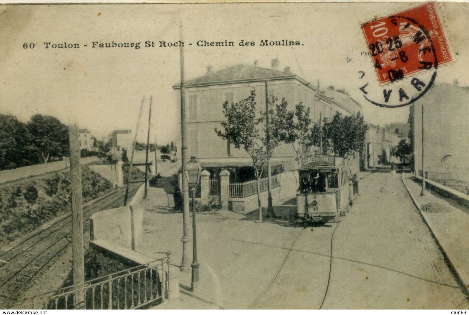 Toulon___faubourg Saint Roch,chemins Des Moulins - Toulon