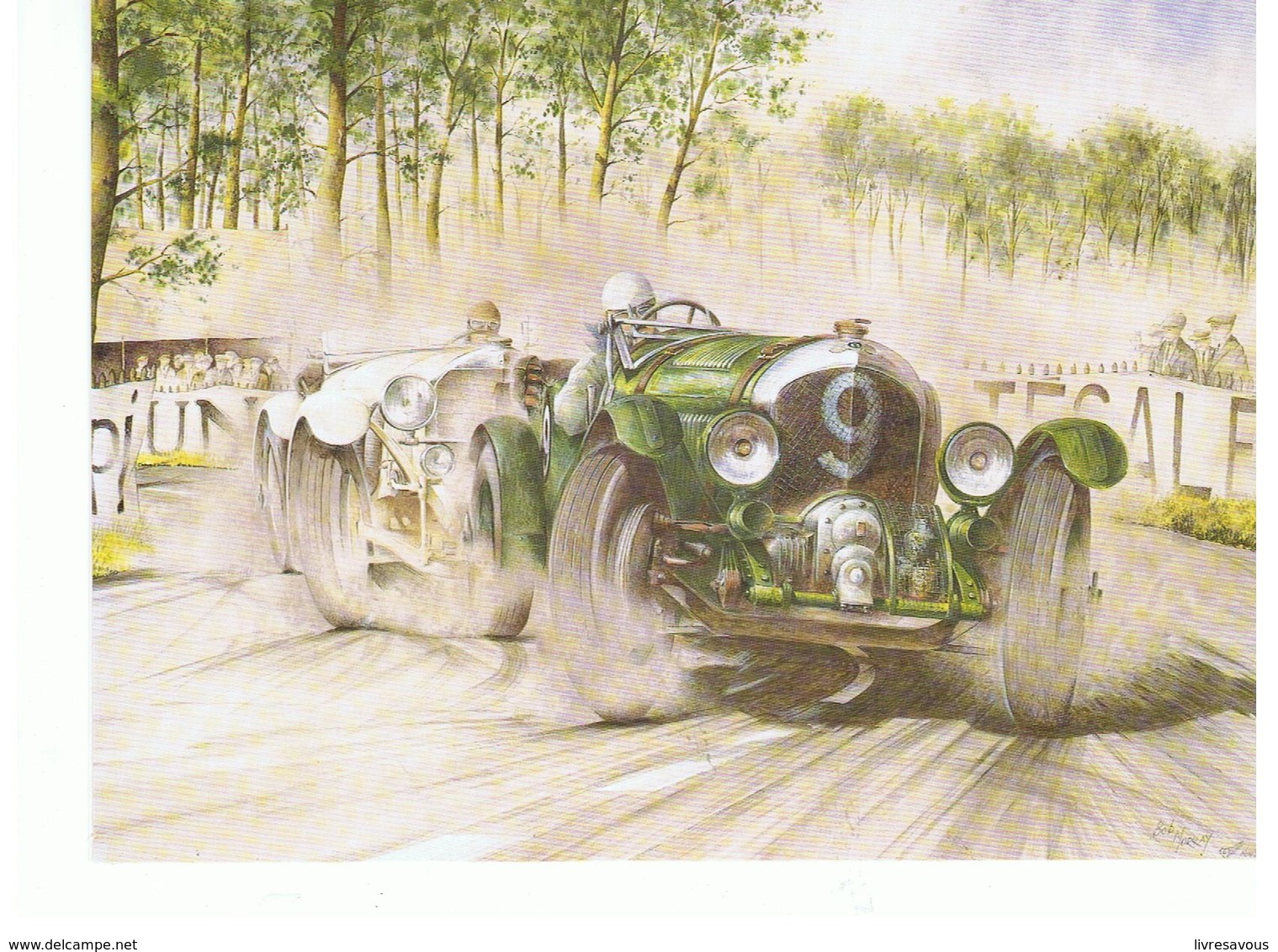 CPM PC45 Duel At LE MANS June 1930 Birkin Blower Bentley & 38/250 HP SS Mercédes Benz - Andere & Zonder Classificatie